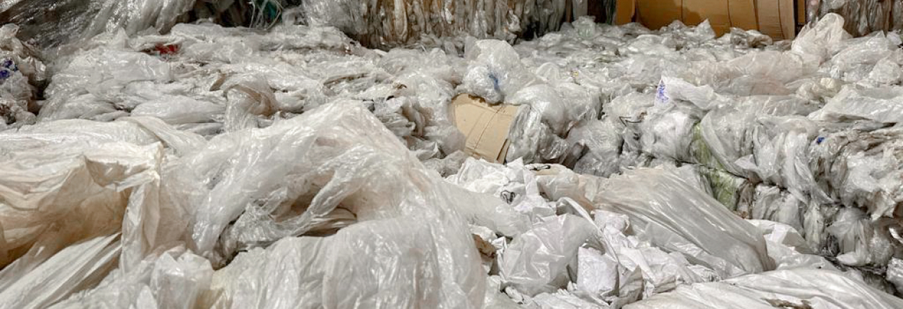 Image: LDPE and LLDPE film waste; Copyright: POLYSTAR